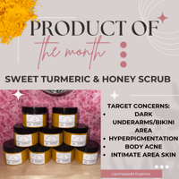 Image 1 of Honey Turmeric Body Scrub