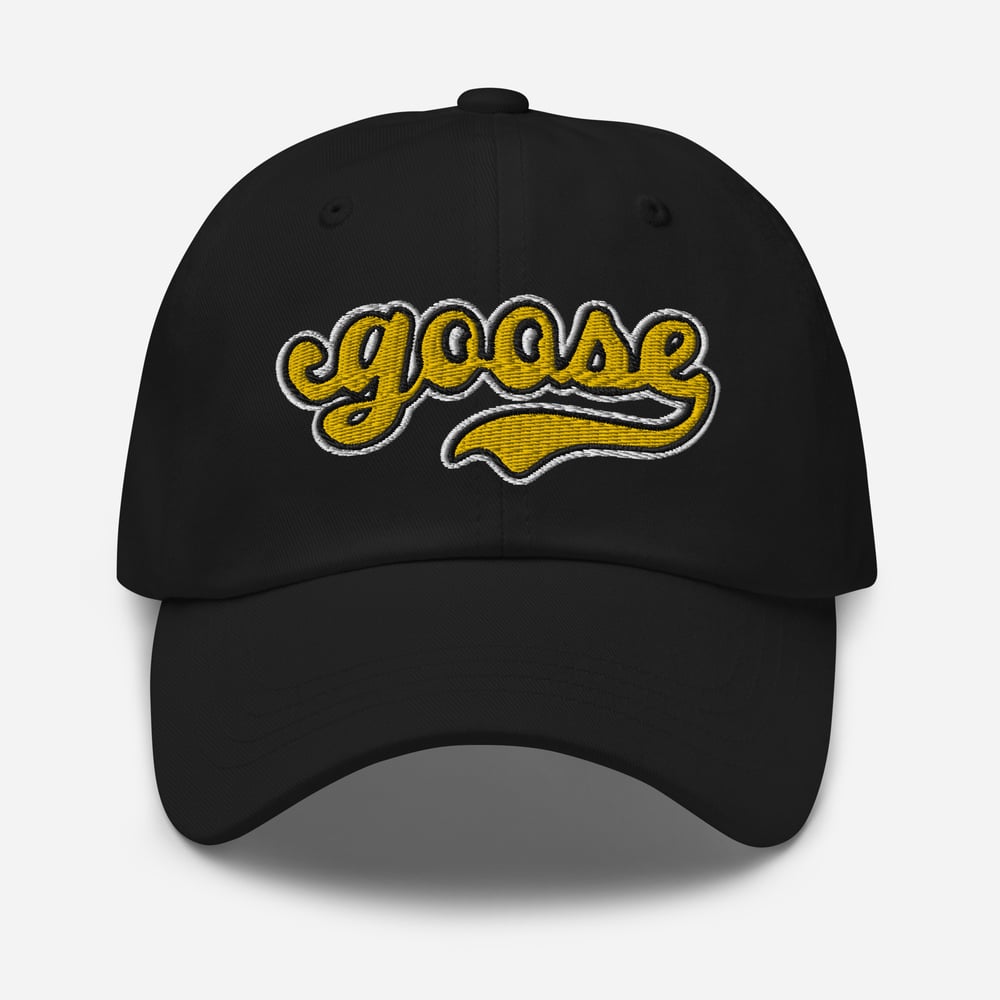 Yellow Script Dad hat