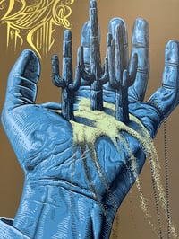 Image 3 of Death Cab For Cutie in Phoenix, AZ Poster - Gold Foil Variant