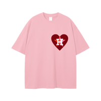 Image 1 of H-TOWN LOVE TEE (PINK)