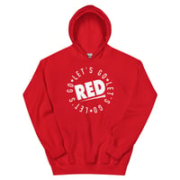 Image 1 of Let's Go Red Unisex Hoodie