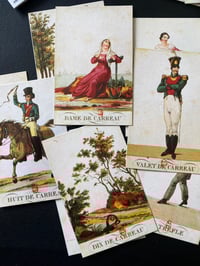 Image 4 of Épître aux dames, fac similé de Dusserre d’un jeu de 1820!