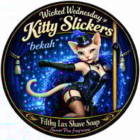 Image 1 of Kitty Slickers shave soap (Rebekah) 