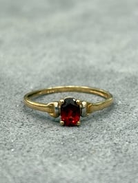 Image 3 of Tiny Garnet Solitare 
