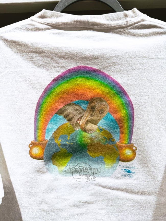 Grateful Dead 90s Ice Cream Kid T-Shirt - Size XL