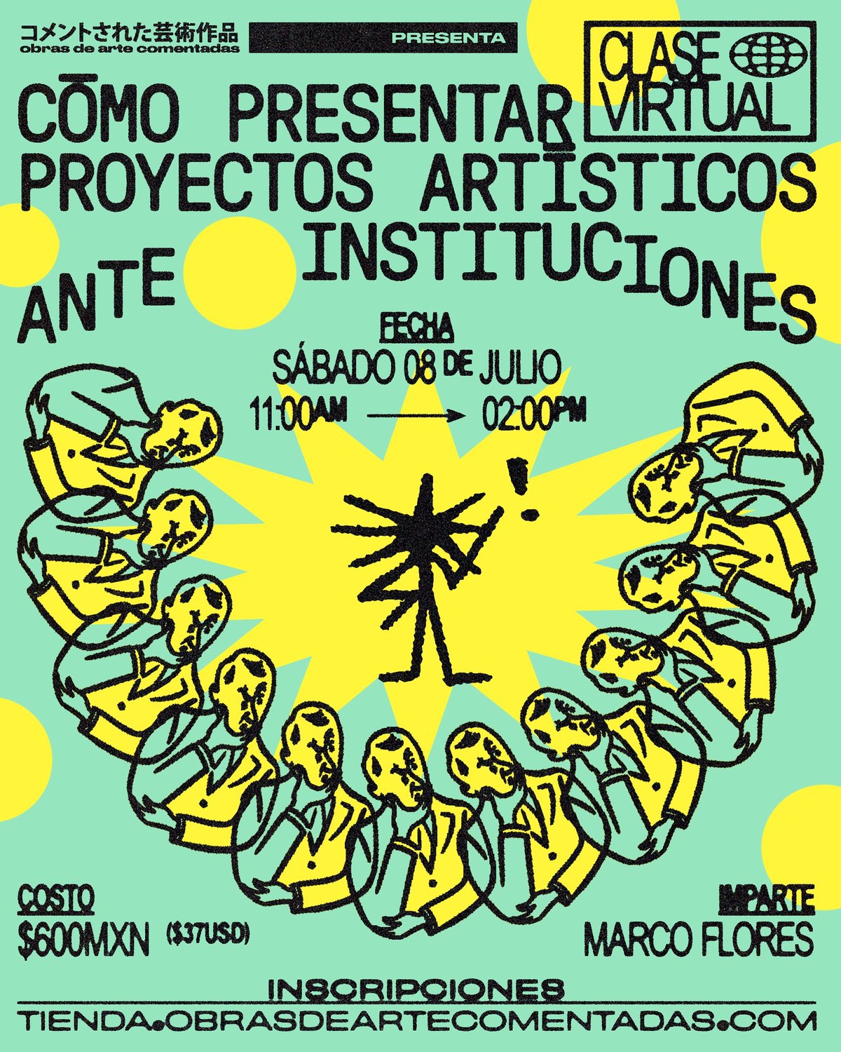 Image of Curso Cómo presentar proyectos artísticos ante instituciones