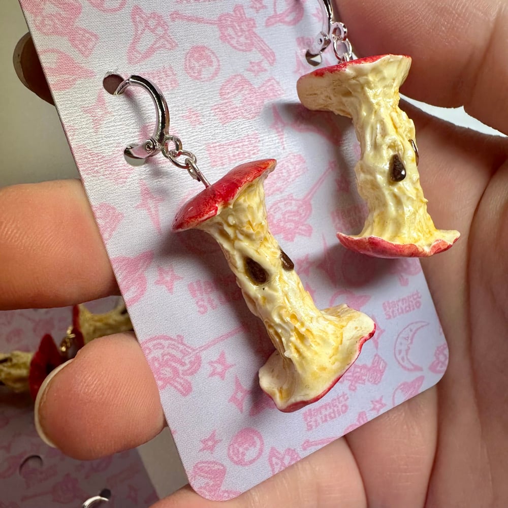 Image of Apple Core Earrings 