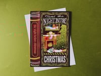Image 1 of Twas the Night Before Christmas Book Illustrated Christmas Greeting Card