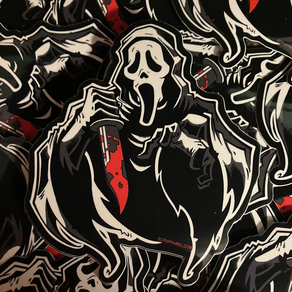 “Ghost Face Stab OG” Die-cut Sticker