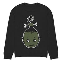 Image 10 of Shrunken Kewp Knitted crew neck sweater
