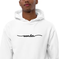 Image 1 of Premium white eco hoodie