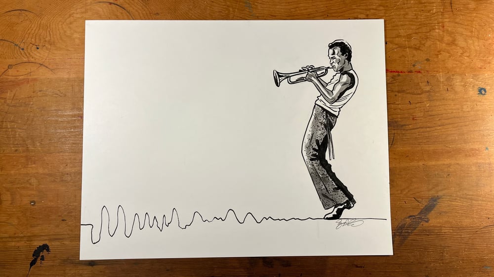 Miles Davis ✨Original✨ Drawing