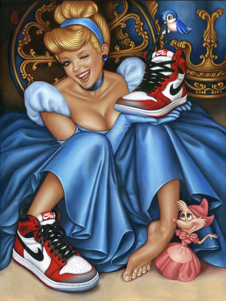 Image of Cinderella Lenticular Print