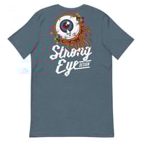 Image 1 of Flaming Eye Tee - Heather Slate