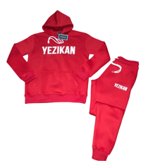 Image 3 of Yezikan Red Jogger Sweatsuit