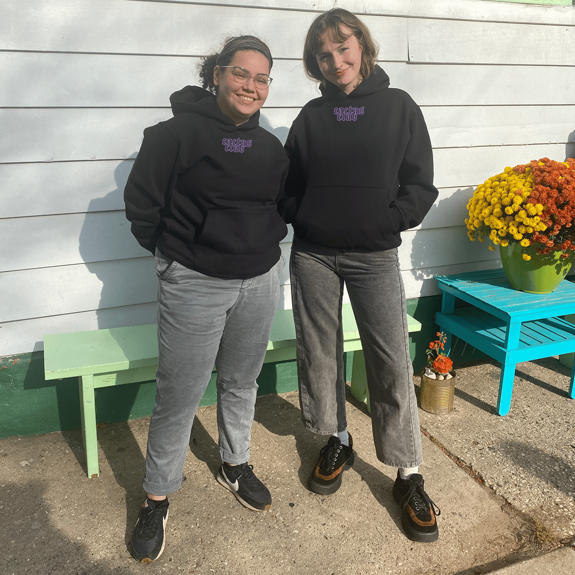 Image of Oversized Hooded Sweatshirt