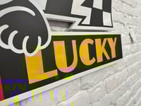 Image 2 of Stay Lucky Cut Out Sign
