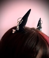 Image 4 of Devil Horn Hair Clips *Made To Order*