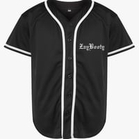 Image 1 of ZayBooty logo Blk Baseball Jersey 