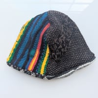 Image 5 of Shallow Fit Upcycled Reversible Beanie–1