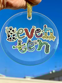 Image 3 of Seven Ten Glass Ornament