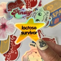 Image 2 of Lactose Survivor Star Sticker