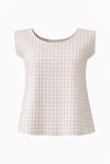 Tan Grid T Top sizes 8-20 with free postage 