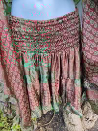 Image 8 of Stevie co ord set- Green and Maroon upto 16 uk