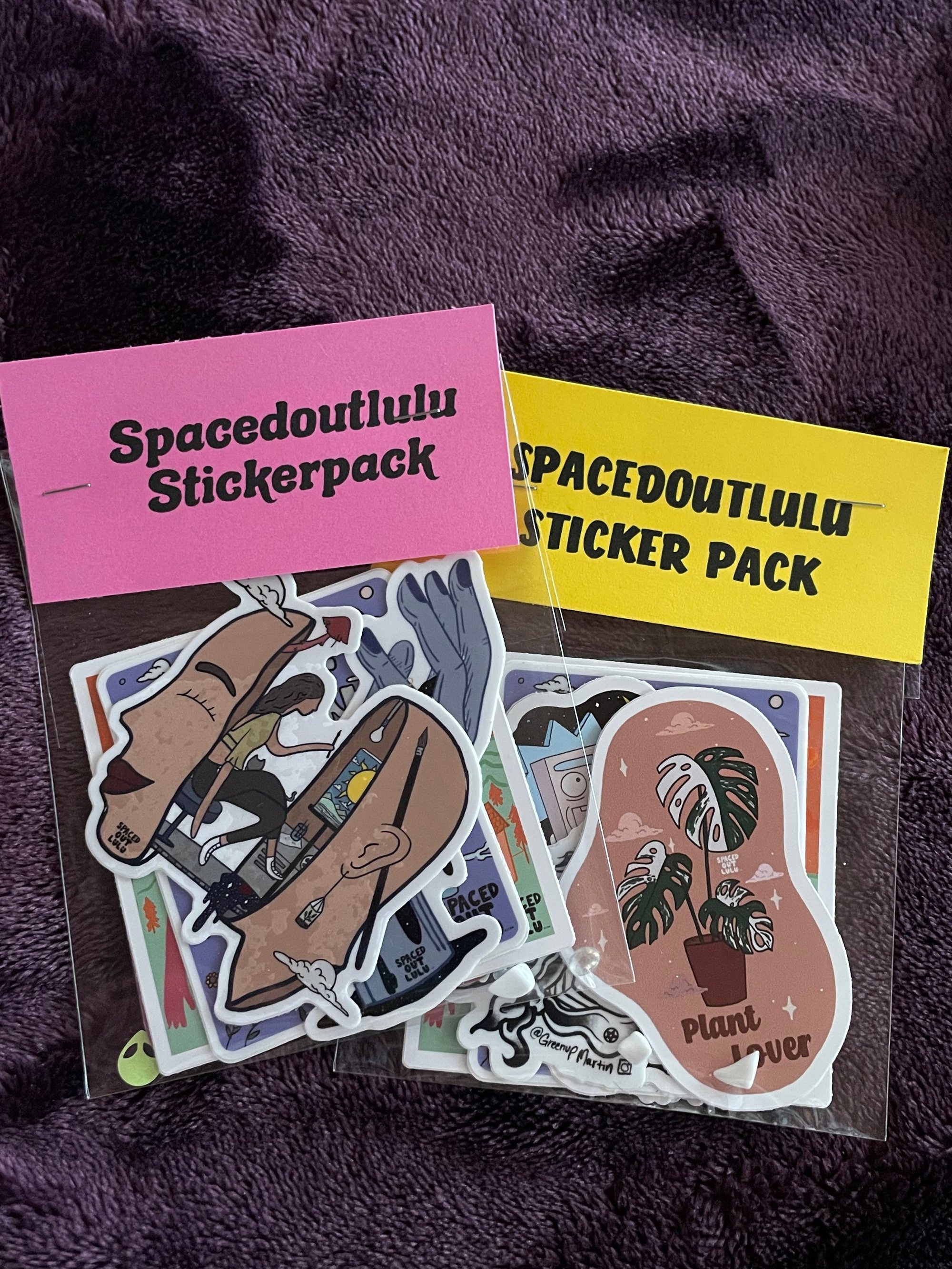 Sticker pack | spacedoutlulu
