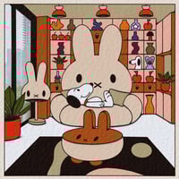 Snoopy Bootlegs Miffy Home Edition 