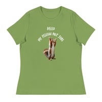 Image 6 of Women's Relaxed T-Shirt, Nut Jobs Funny Squirrel Tee