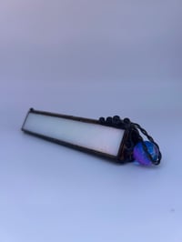 Image 1 of 🔮 Marblescope-5"White- Handmade Stained Glass Kaleidoscope 🌈