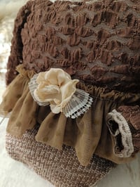 Image 2 of Photo prop | Sitter girls bodysuit for photoshoot | Lara | brown | 9-12 months