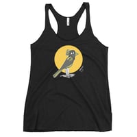 Image 1 of Women's Racerback Bird 2 (Yellow)