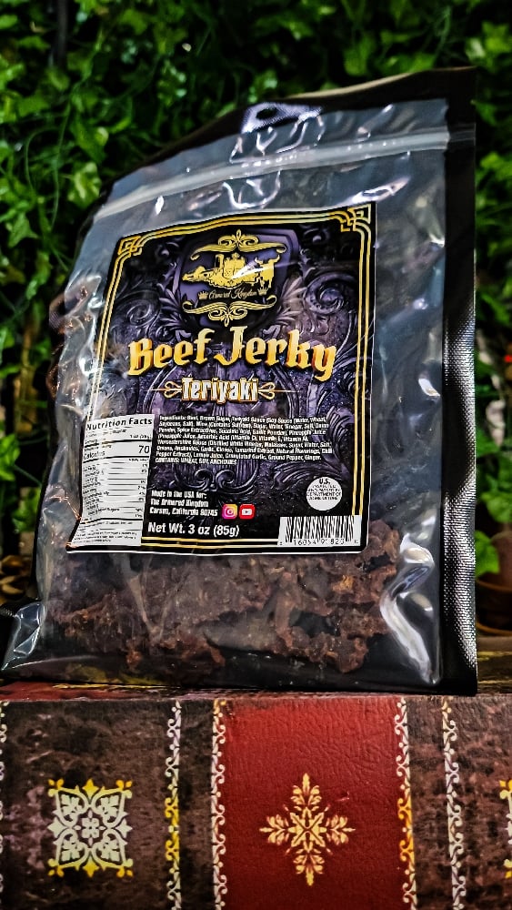 πThe Armored Kingdom Teriyaki Beef Jerky π