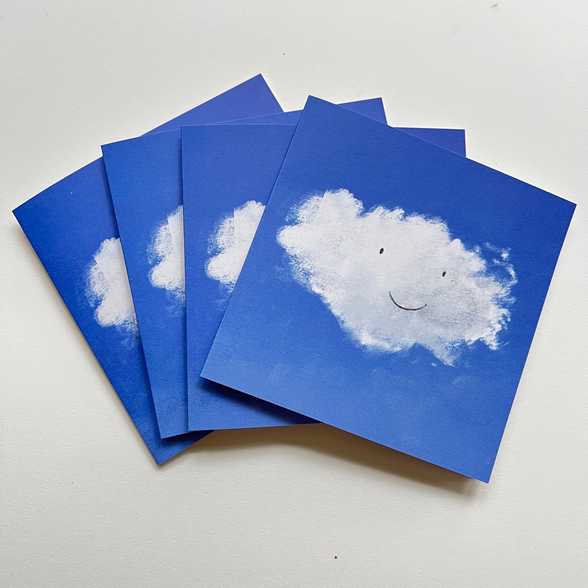 Image of Happy Cloud - Luxury Greeting Card (single or multipack)