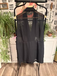 Image 3 of Black sheer top