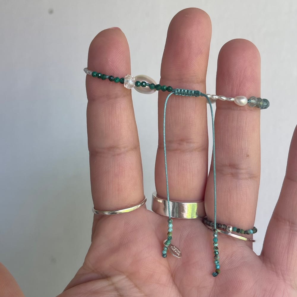 Image of Aqua Pearls bracelet