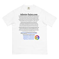 Image 1 of Atheist-Saint T-shirt