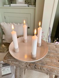 Image 1 of Candle Plates ( 3 Colours to choose from )
