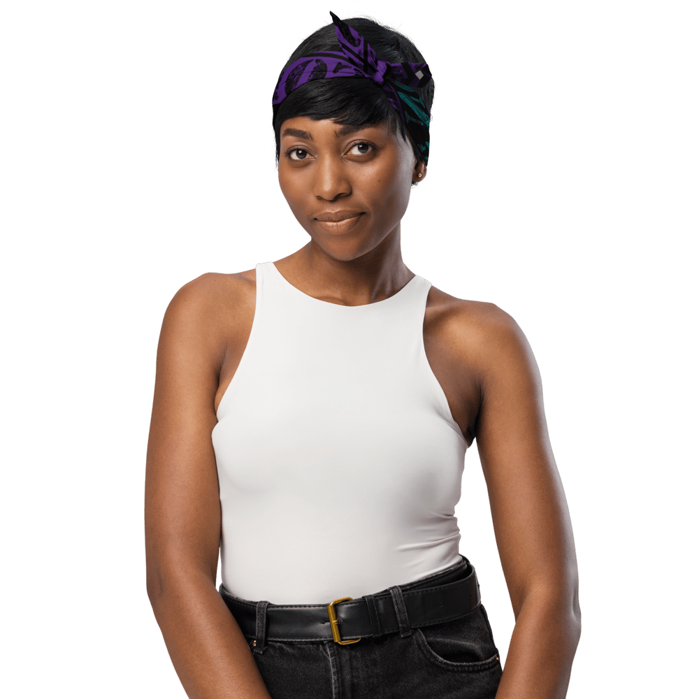 FAMILY COLORS  ALL-OVER PRINT BANDANA