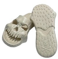 Image 3 of Skulls comfy slip ons