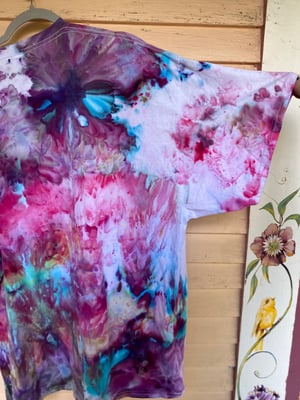 Image of 3XL Party At Your Own Pace Rain Tie Dye Shirt 3