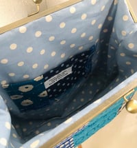 Image 4 of Blue Patch 3 in 1 Kiss Lock Backpack
