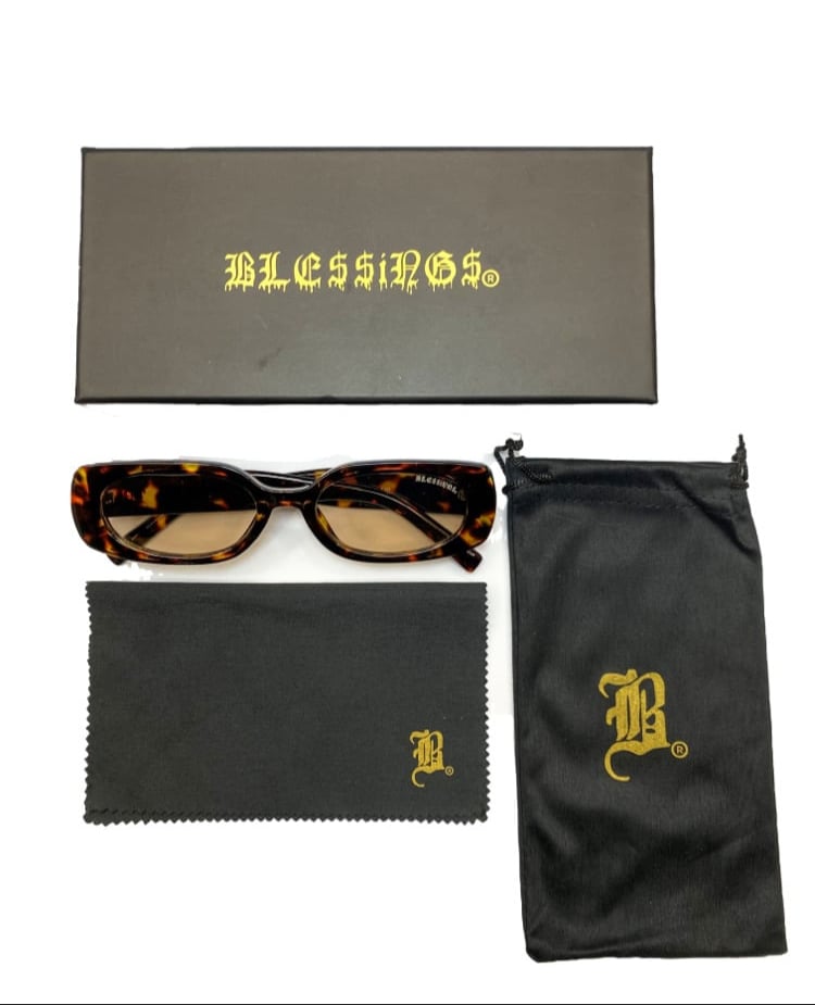 Image of BLE$$ING$®️ CHEETAH FRAMES / BRN TINT