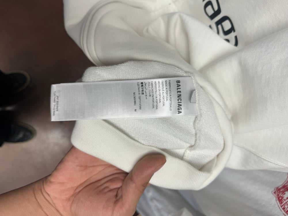 Image of Balenciaga Soccer “Beverly Hills” Zip Up