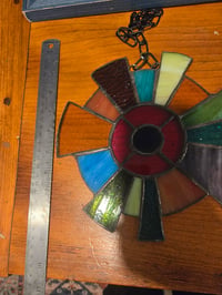 Image 4 of Stained glass donut starburst