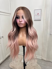 Image 19 of Balayage pink luxury free part (ready to ship) 