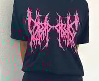 Image 1 of Dripping black and pink 