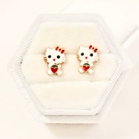 Image 2 of Hk Strawberry Earrings